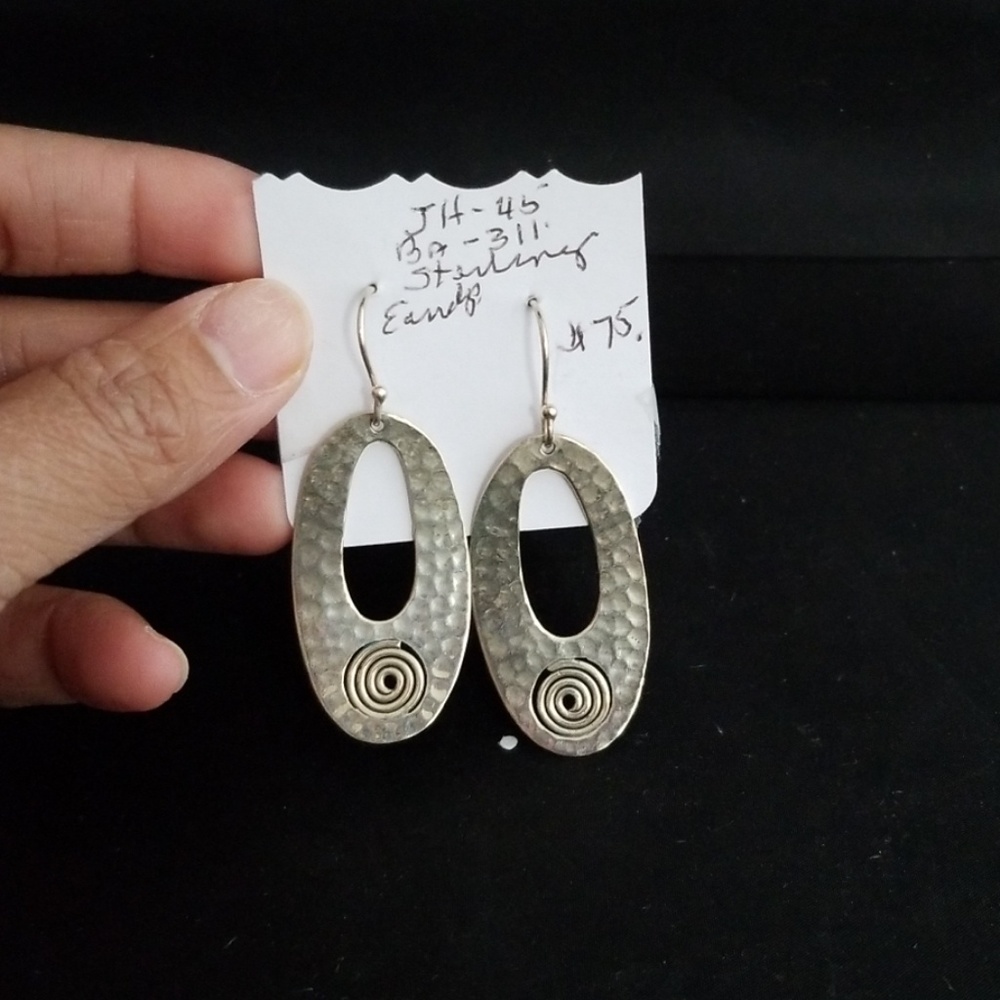 Sterling silver earrings